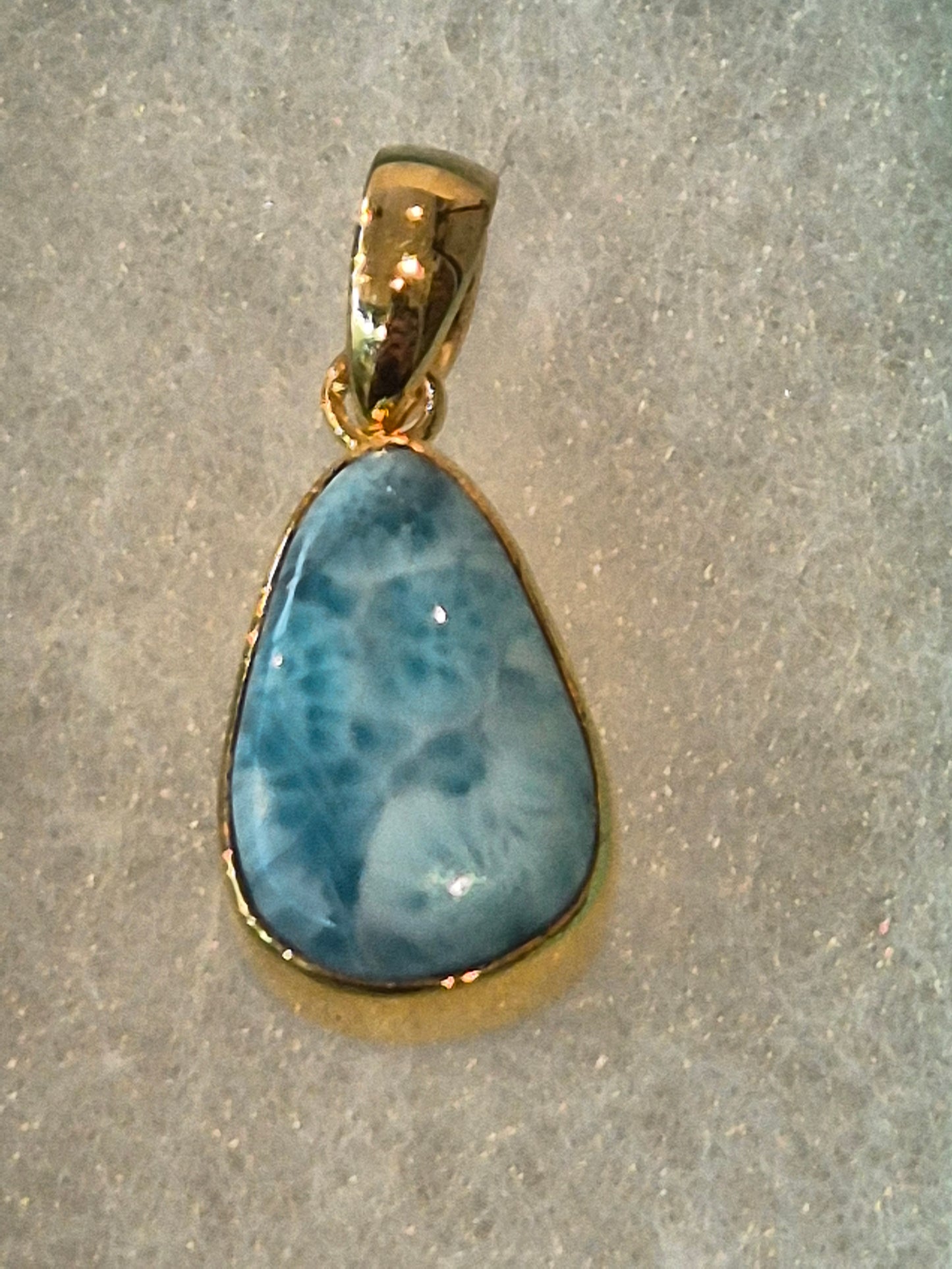 Larimar pendant