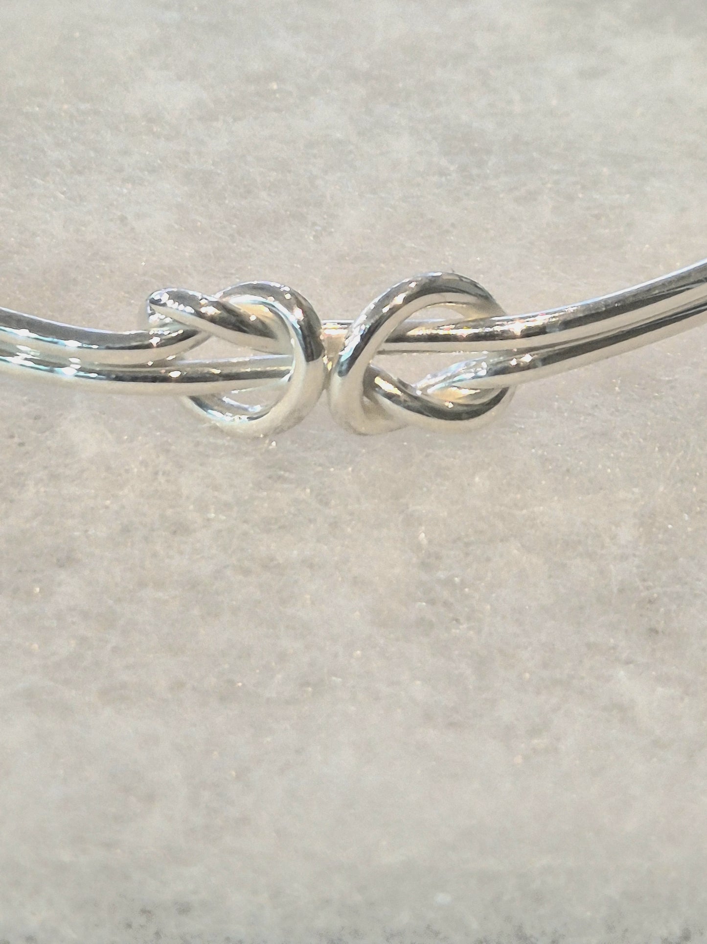 Double Loop knot Bangle