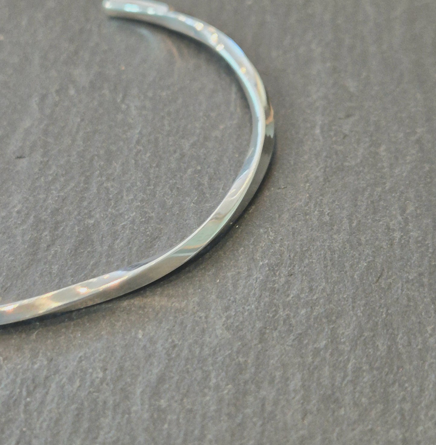 Slimline twist bangle