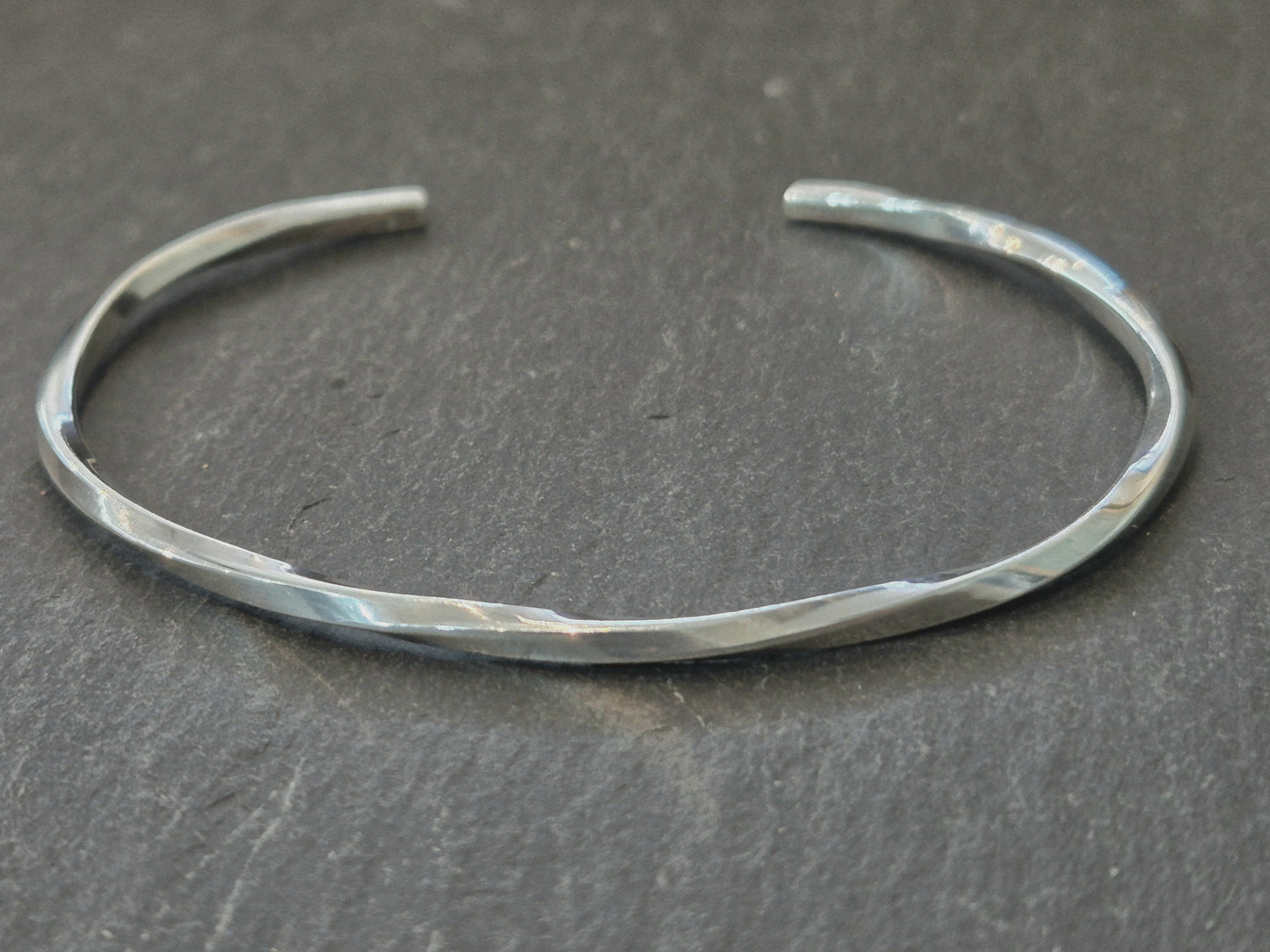 Slimline twist bangle