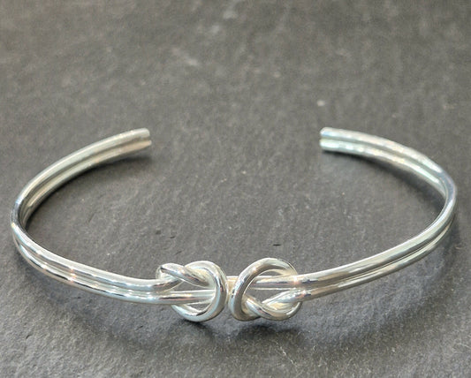 Double Loop knot Bangle