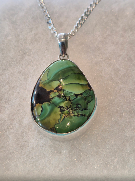 Green Turquoise pendant