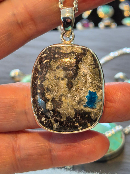 Cavansite pendant