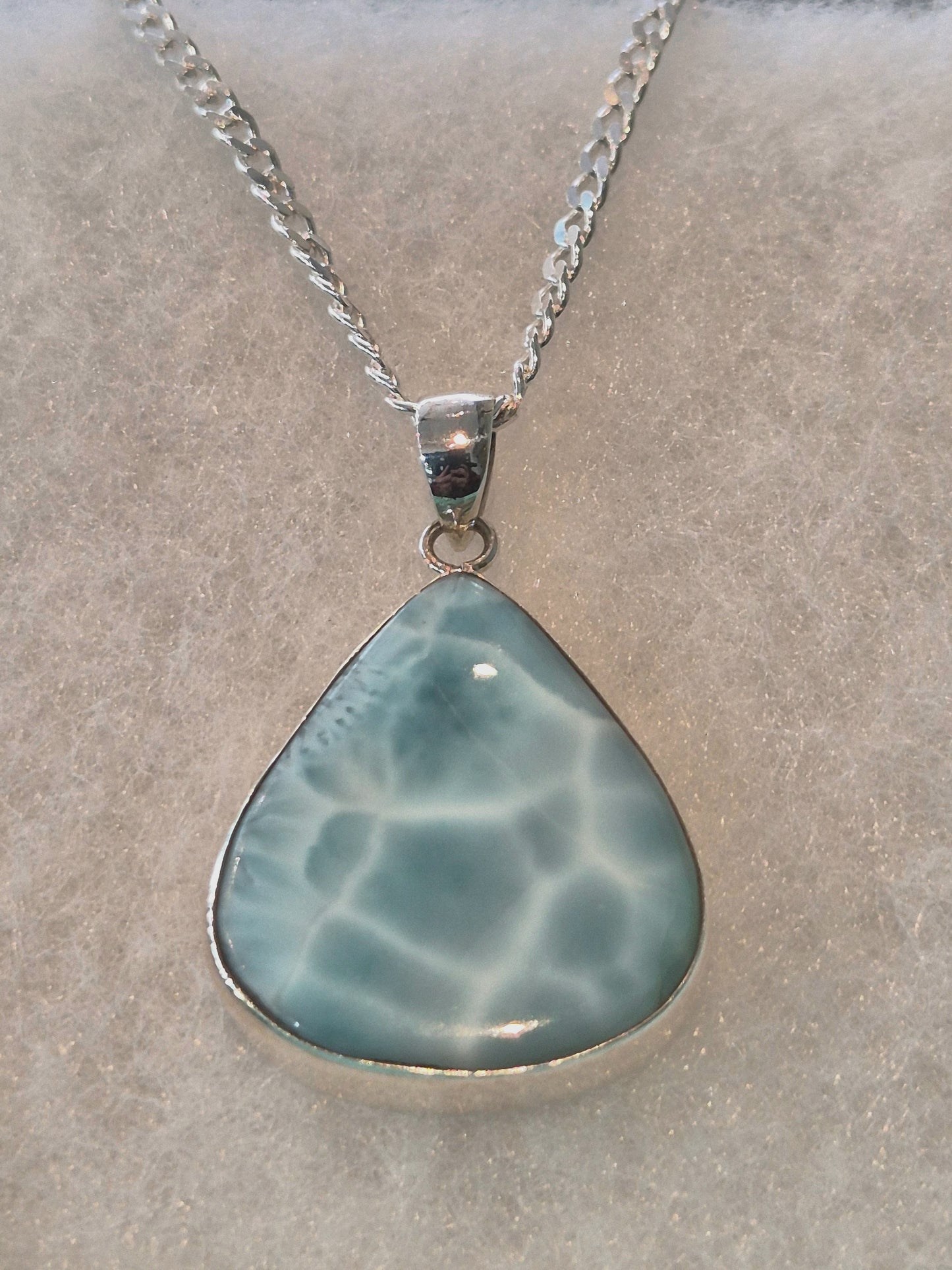 Larimar pendant