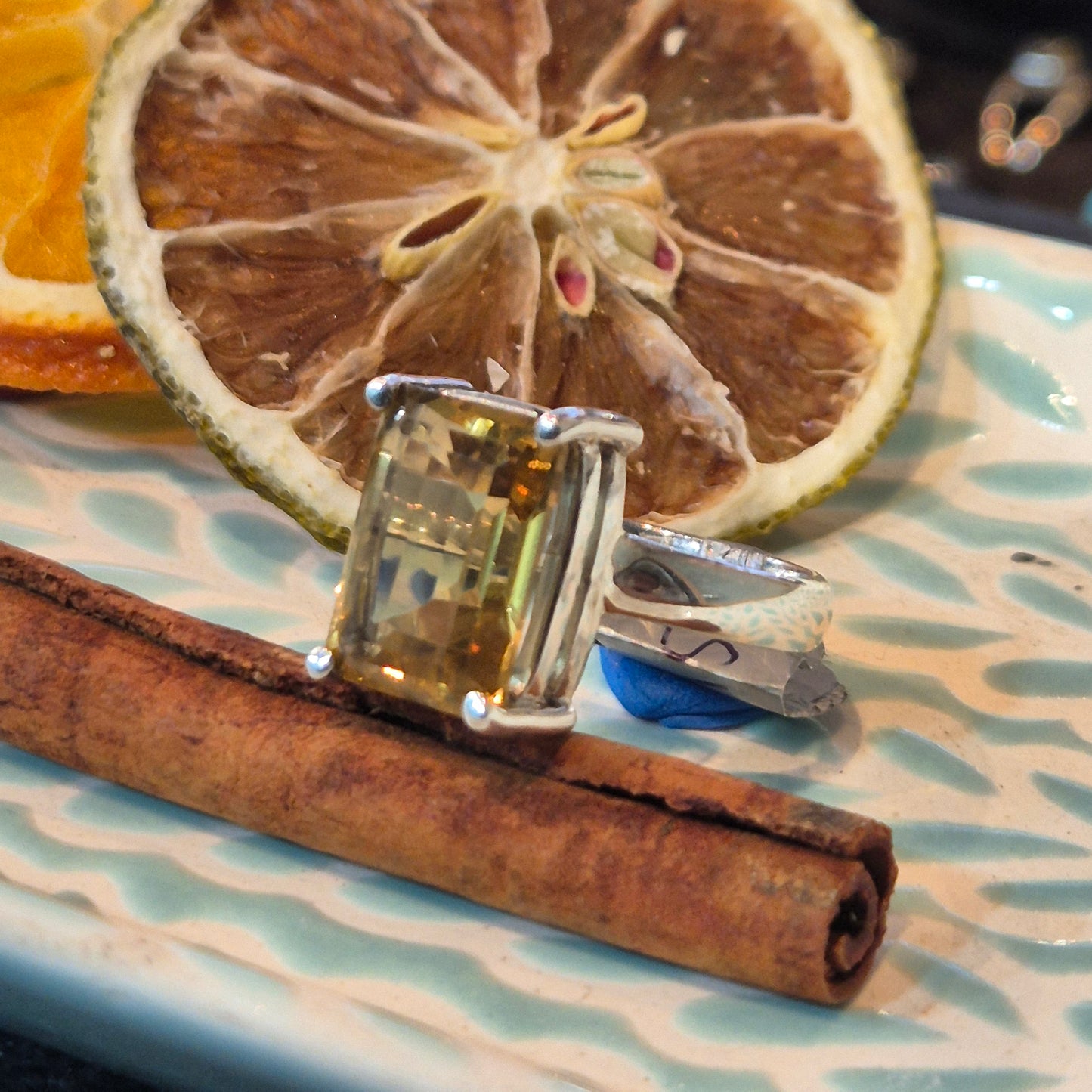 Citrine ring